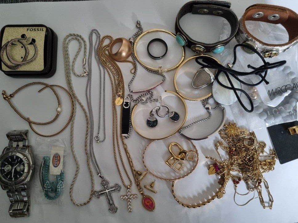Partij sieraden , zie omschrijving, Verzenden, Gebruikt