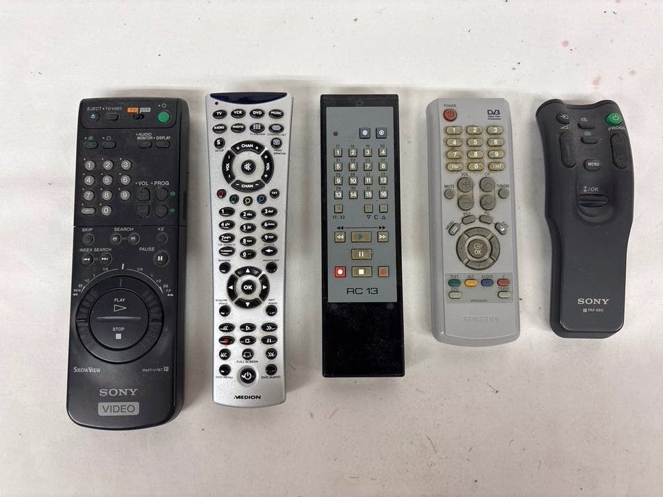 Diverse afstandsbedieningen: Sony, Medion, Samsung, Ophalen of Verzenden, Gebruikt, Origineel, Dvd