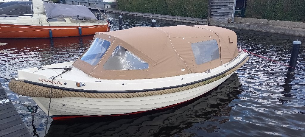 MOOIE INTERBOAT 20, Watersport en Boten, Sloepen, Zo goed als nieuw, Interboat, Buiskap, Diesel, Binnenboordmotor, Ophalen