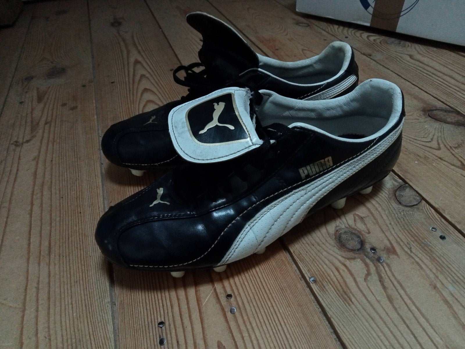 Vintage Puma Voetbalschoenen Maat 41, Ophalen of Verzenden, Gebruikt, Schoenen