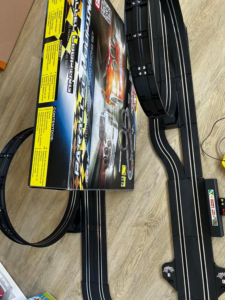 GB Parallel Looping Racebaan Set - Zo goed als nieuw, Racebaan, Zo goed als nieuw, Met looping, Elektrisch