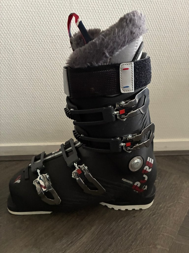 Rossignol Pure Pro 100 GW dames 25.5/39.5 z.g.a.n., 140 tot 160 cm, Rossignol, Schoenen, Ophalen of Verzenden