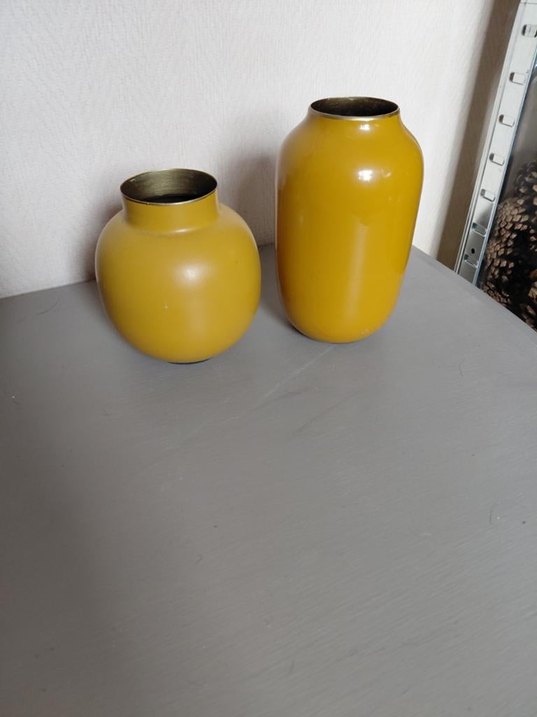 Metalen Pip studio vaasjes, Ophalen, Overige kleuren, Minder dan 50 cm