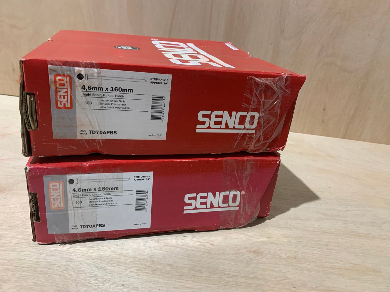2 dozen Senco stripnagels TD70APBS - NIEUW -, 100 tot 250 mm, Nieuw, Ophalen of Verzenden, Senco