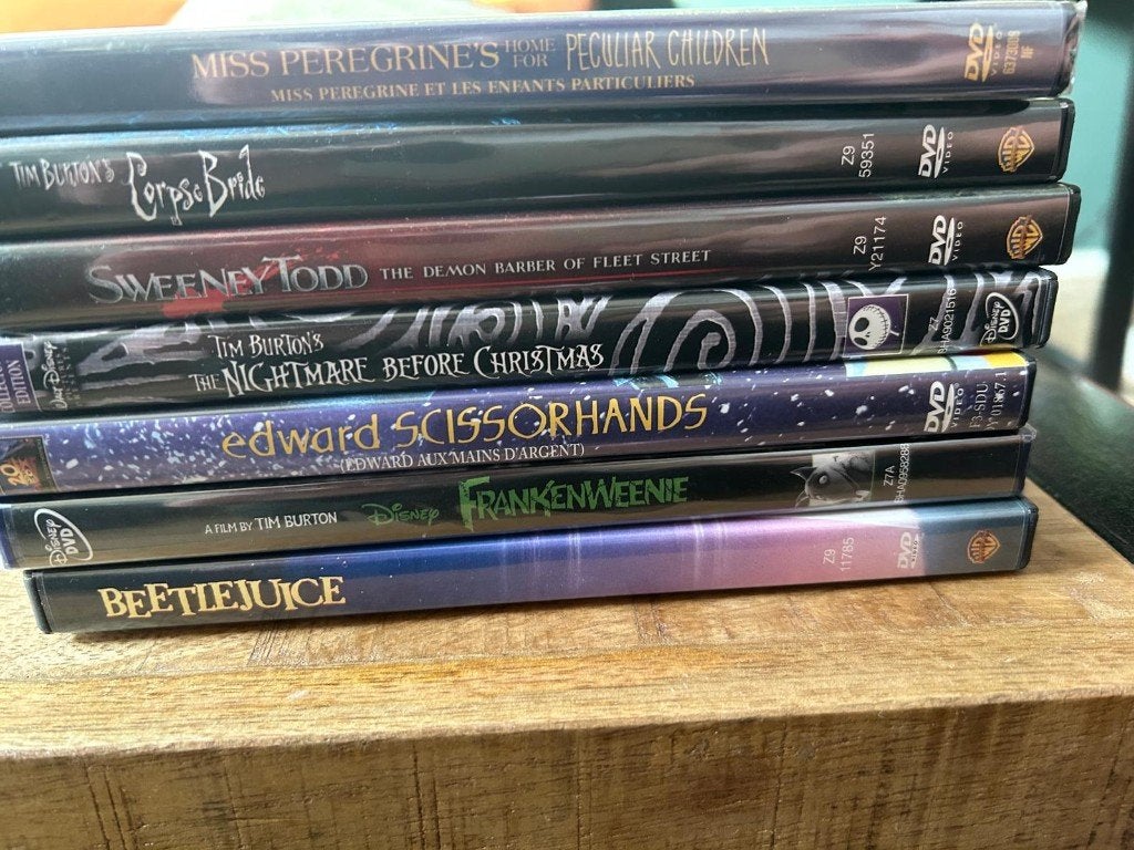 Tim Burton DVD Collectie - 7 Films, Cd's en Dvd's, Engels, Nederlands, Ophalen of Verzenden, Zo goed als nieuw