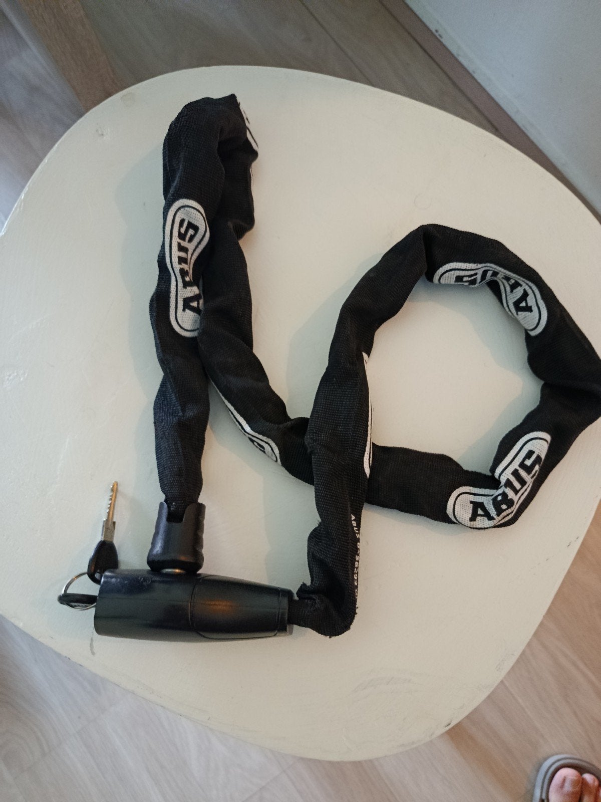 ABUS Kettingslot CityChain 9500 120cm, Ophalen, Zo goed als nieuw, Kettingslot