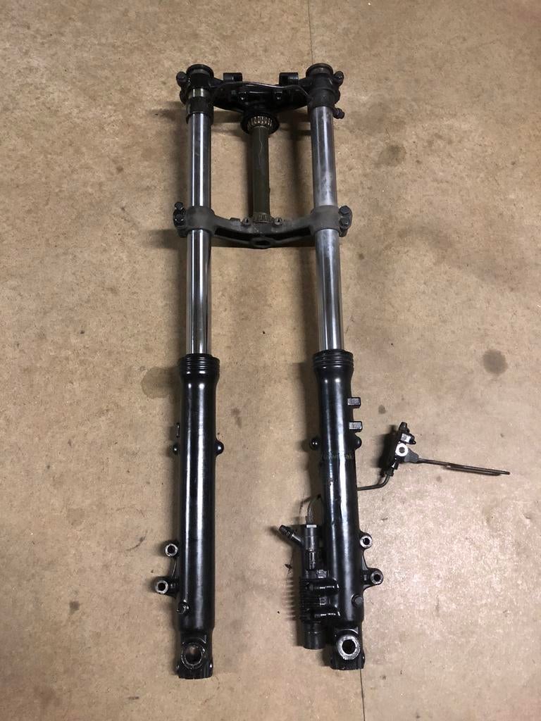 Kawasaki GPZ 400 1985-1989 Voorvork met balhoofd, Motoren, Gebruikt, ., Ophalen of Verzenden, .