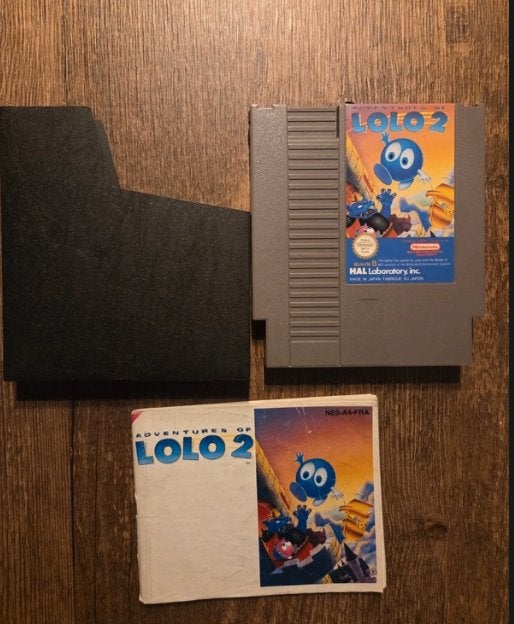 Adventures of Lolo 2 -NES, Spelcomputers en Games, Avontuur en Actie, 1 speler, Ophalen of Verzenden, Zo goed als nieuw