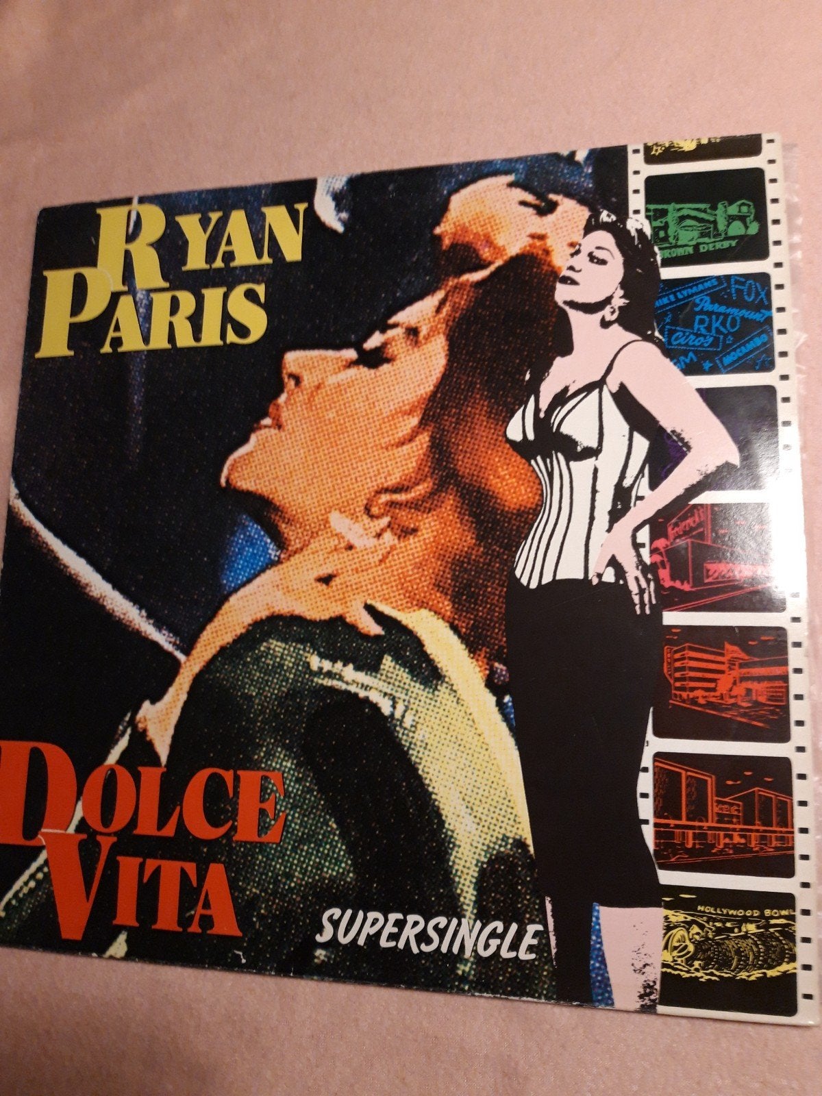 Maxi single/12" Ryan Paris-Dolce Vita., Ophalen of Verzenden, Gebruikt, 12 inch
