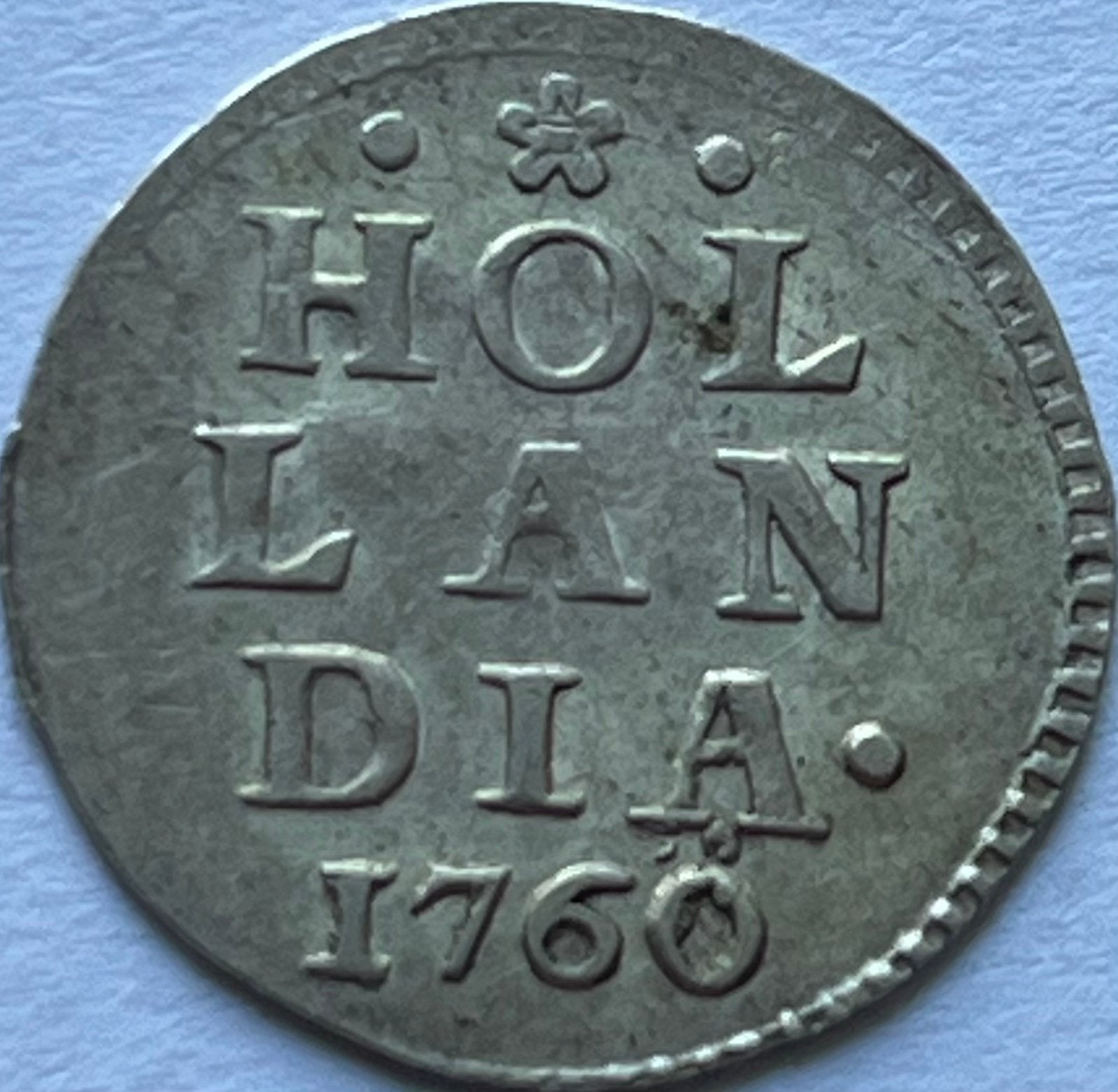 Holland schitterende bezemstuiver 1760, Ophalen of Verzenden, Vóór koninkrijk, Overige waardes