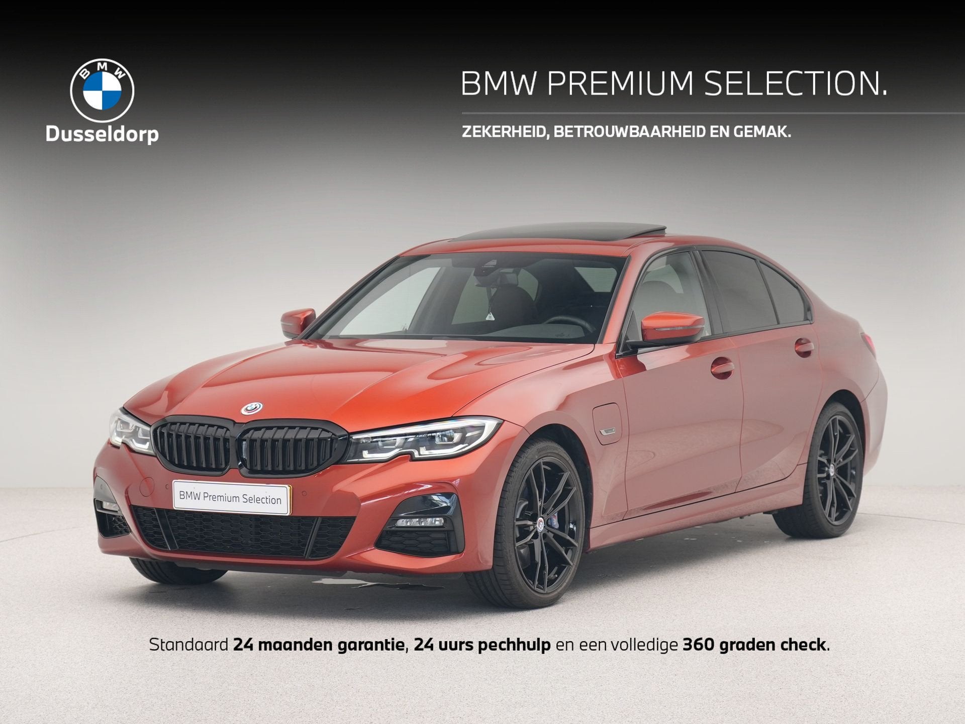 BMW 3 Serie 330e Sedan M-Sport Hybrid (bj 2022, automaat), Auto's, Automaat, 1998 cc, Gebruikt, Met garantie (alle)