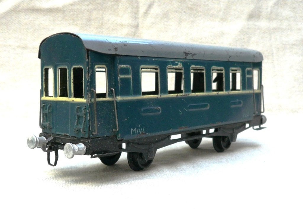 spoor 0 blikken rijtuig Rv.3 Hongaarse spoorwegen MAV., Antiek en Kunst, Ophalen of Verzenden