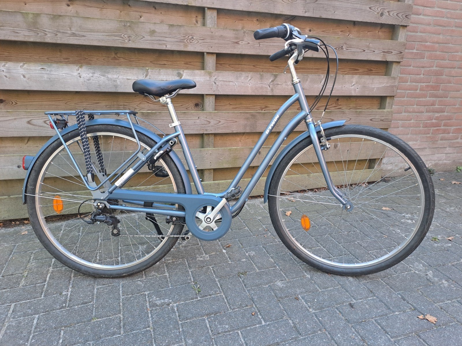 B'Twin Elops 120 Damesfiets /meisjesfiets, Gebruikt, Velgrem, Versnellingen, Minder dan 47 cm