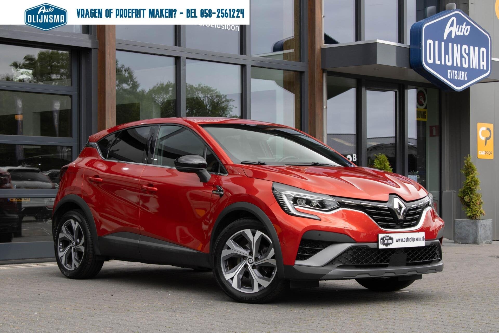Renault Captur 1.6 E-Tech PHEV 160 RS Line|Stoelverwarming|3, Gebruikt, Zwart, 4 cilinders, Met garantie (alle)
