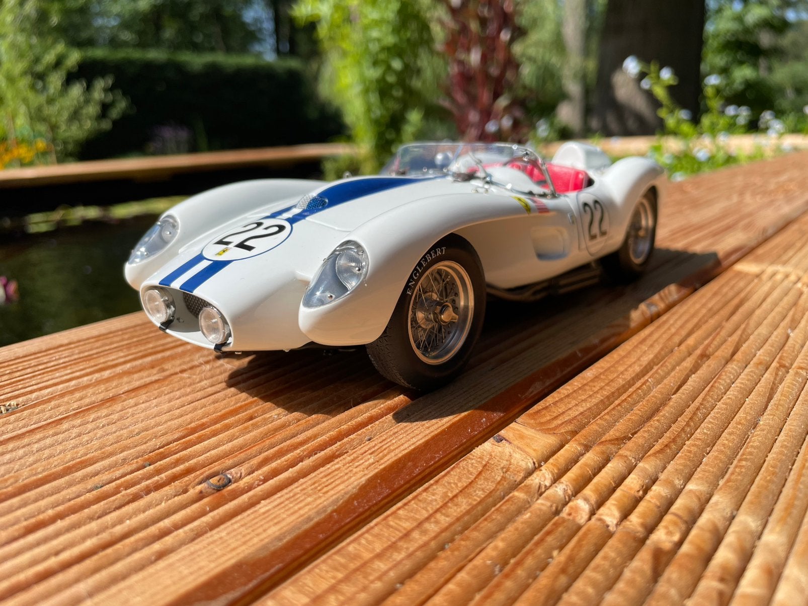 CMC Ferrari 250 Testa Rossa 'Lucybelle 2' 1958 Le Mans, Ophalen of Verzenden, Nieuw, Auto, Overige merken