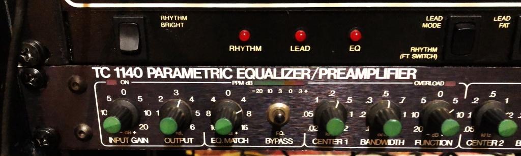TC Electronic TC 1140 Vintage Parametric Eq/Preamplifier, Ophalen of Verzenden, Gebruikt, Equalizer