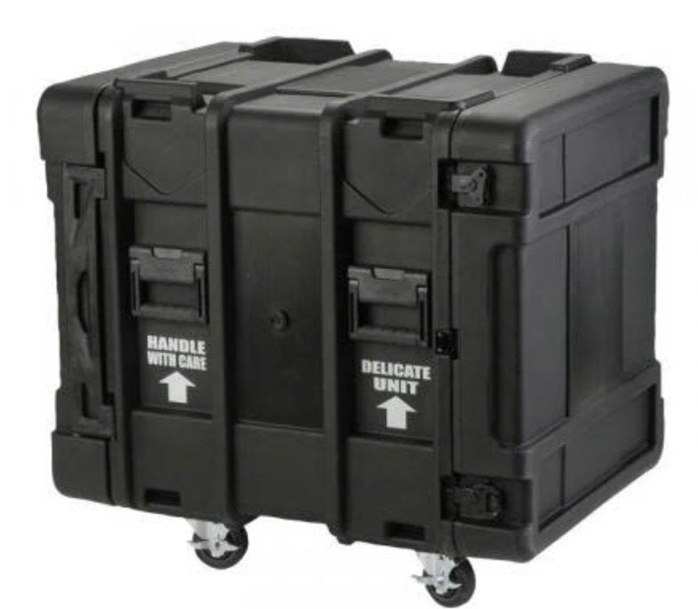 SKB 12U Roto shockmount 19” flightcase, Ophalen, Zo goed als nieuw, Overige instrumenten, Flightcase