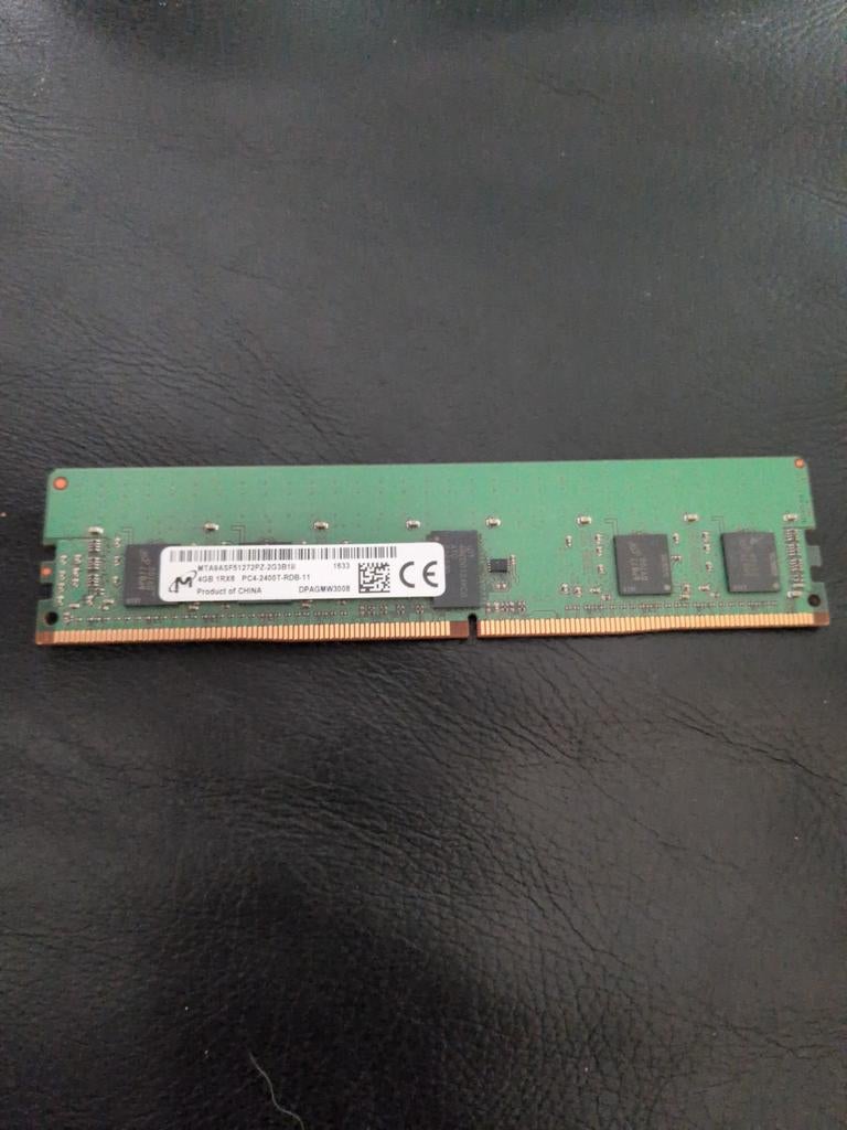 4GB DDR4 2400T RAM Geheugenmodule, Computers en Software, RAM geheugen, Ophalen, Zo goed als nieuw, DDR4, Desktop