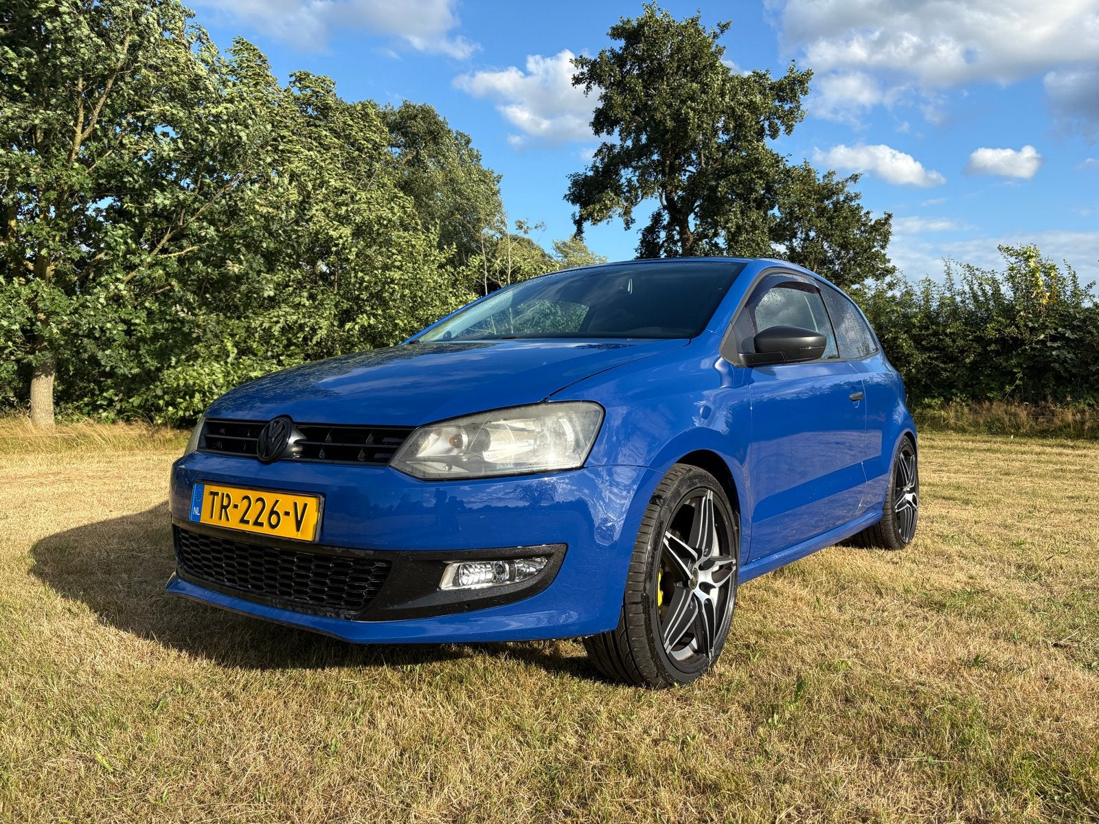 Volkswagen Polo 1.2 51KW 2010 Blauw, Voorwielaandrijving, 967 kg, Blauw, 1198 cc