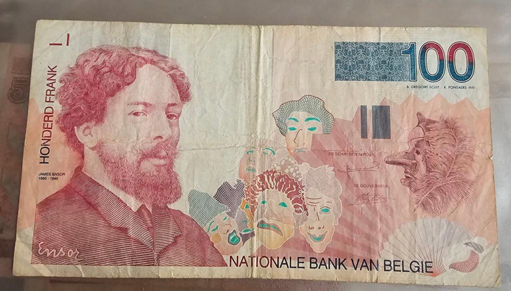 Belgische 100 frank 1995 bankbiljet., Ophalen of Verzenden