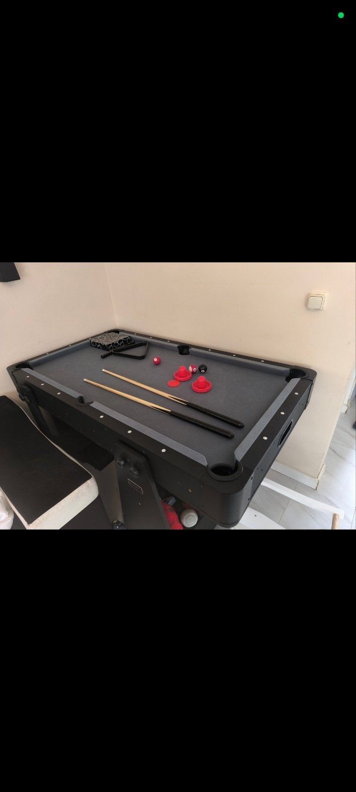 ​Met deze gloednieuwe Northpool Pool- en Airhockeytafel haal, Sport en Fitness, Biljarten en Poolen, Ophalen of Verzenden, Nieuw