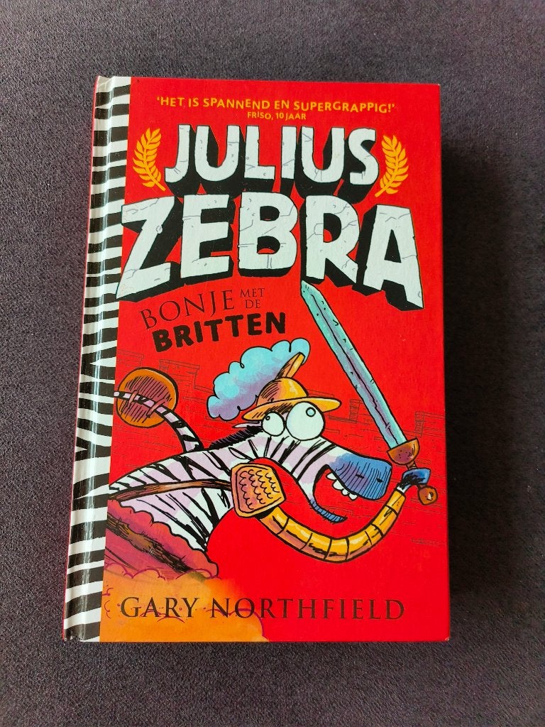 Julius Zebra, Bonje met de Britten, Ophalen, Zo goed als nieuw, Fictie algemeen