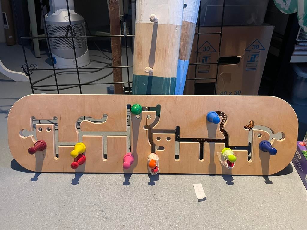 Kinderkapstok, Huis en Inrichting, Woonaccessoires | Kapstokken, Gebruikt, Minder dan 100 cm, Hout, Ophalen
