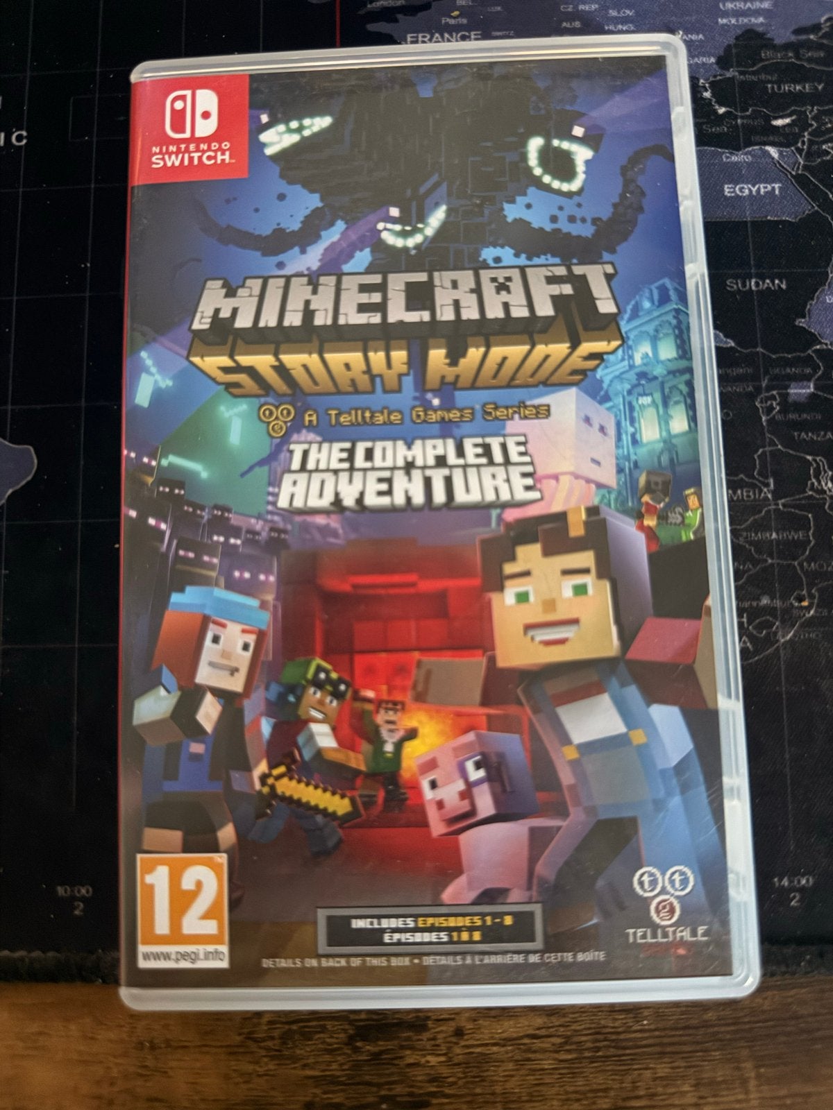 Minecraft Story Mode: The Complete Adventure (Nintendo Switc, Ophalen of Verzenden, Zo goed als nieuw