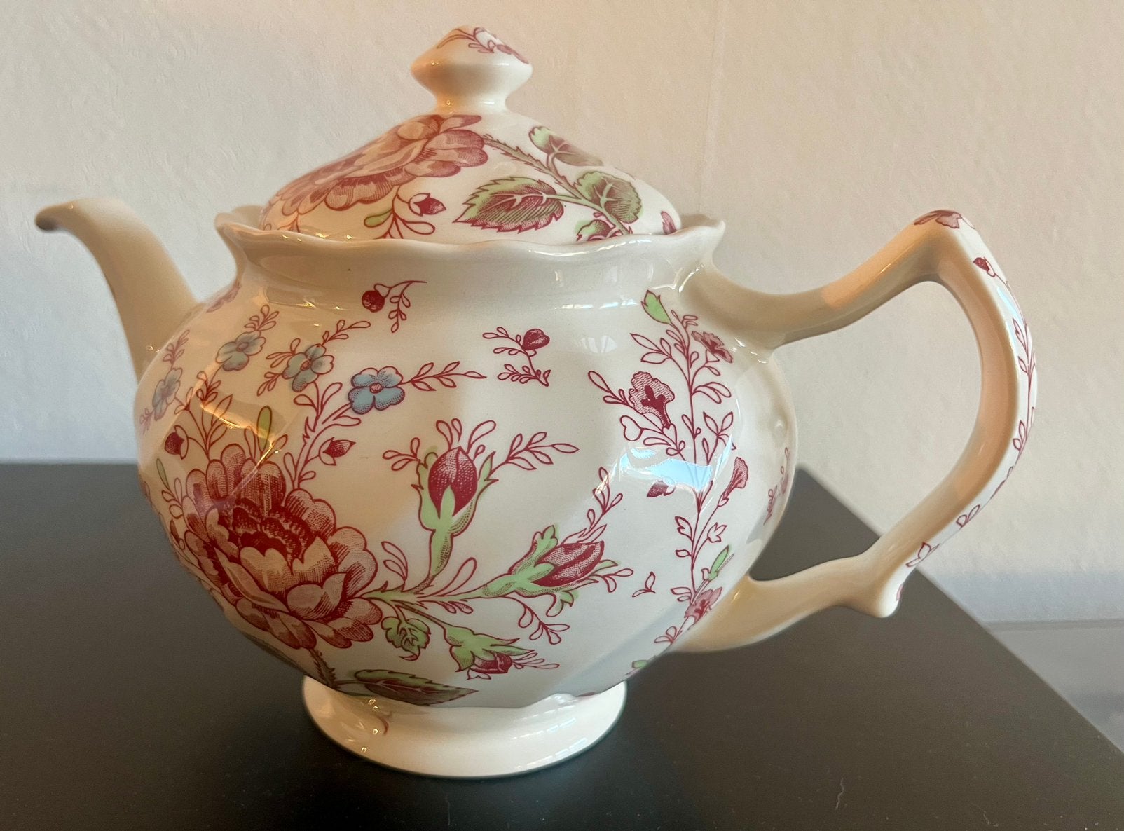 Johnson Brothers theeservies roze chintz, Ophalen of Verzenden