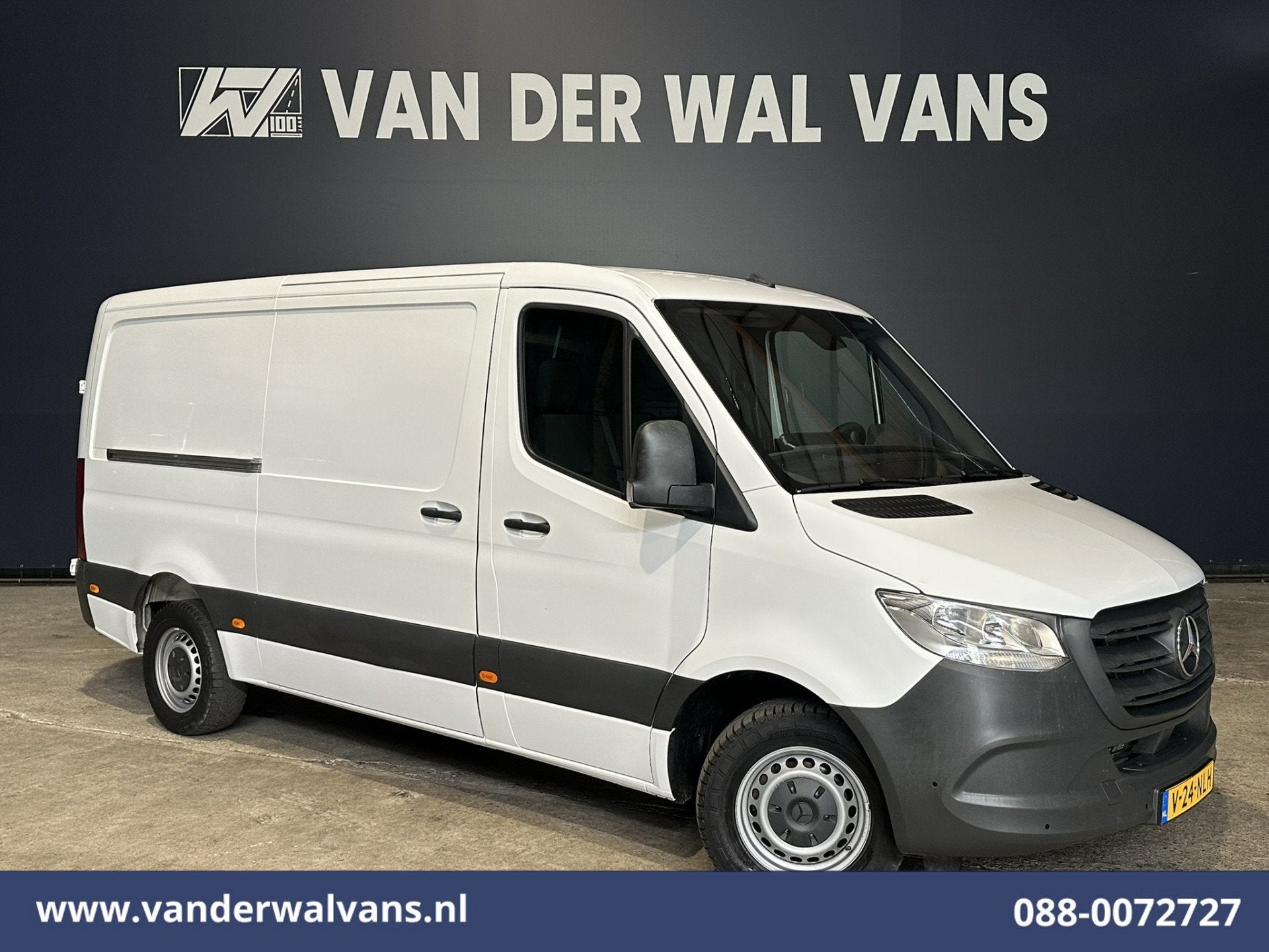 Mercedes-Benz Sprinter 315 CDI 150pk L2H1 Euro6 Airco | Came, Gebruikt, 4 cilinders, Wit, Geïmporteerd