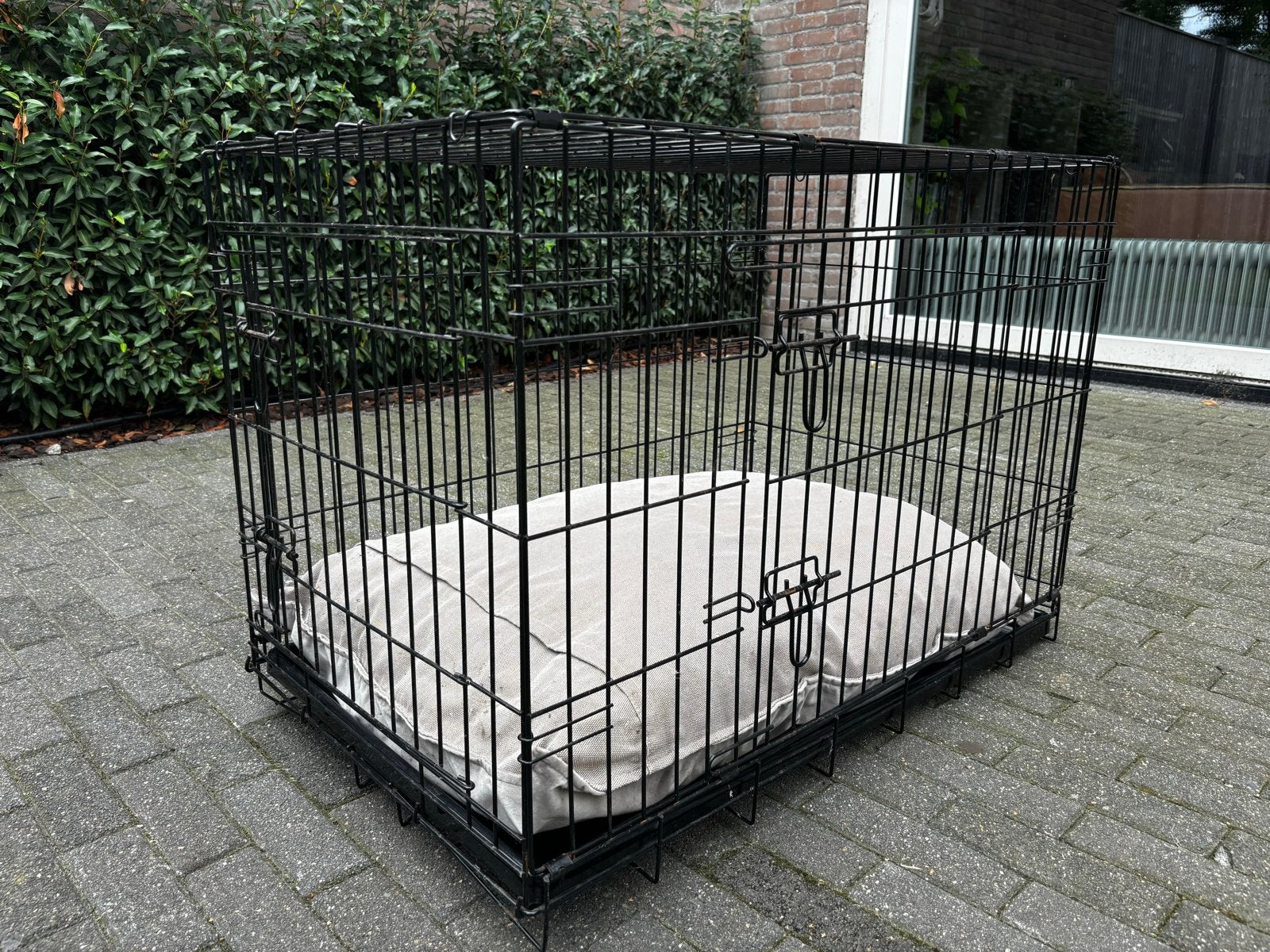 Grote bench, Dieren en Toebehoren, Hondenbenches, Ophalen, Gebruikt