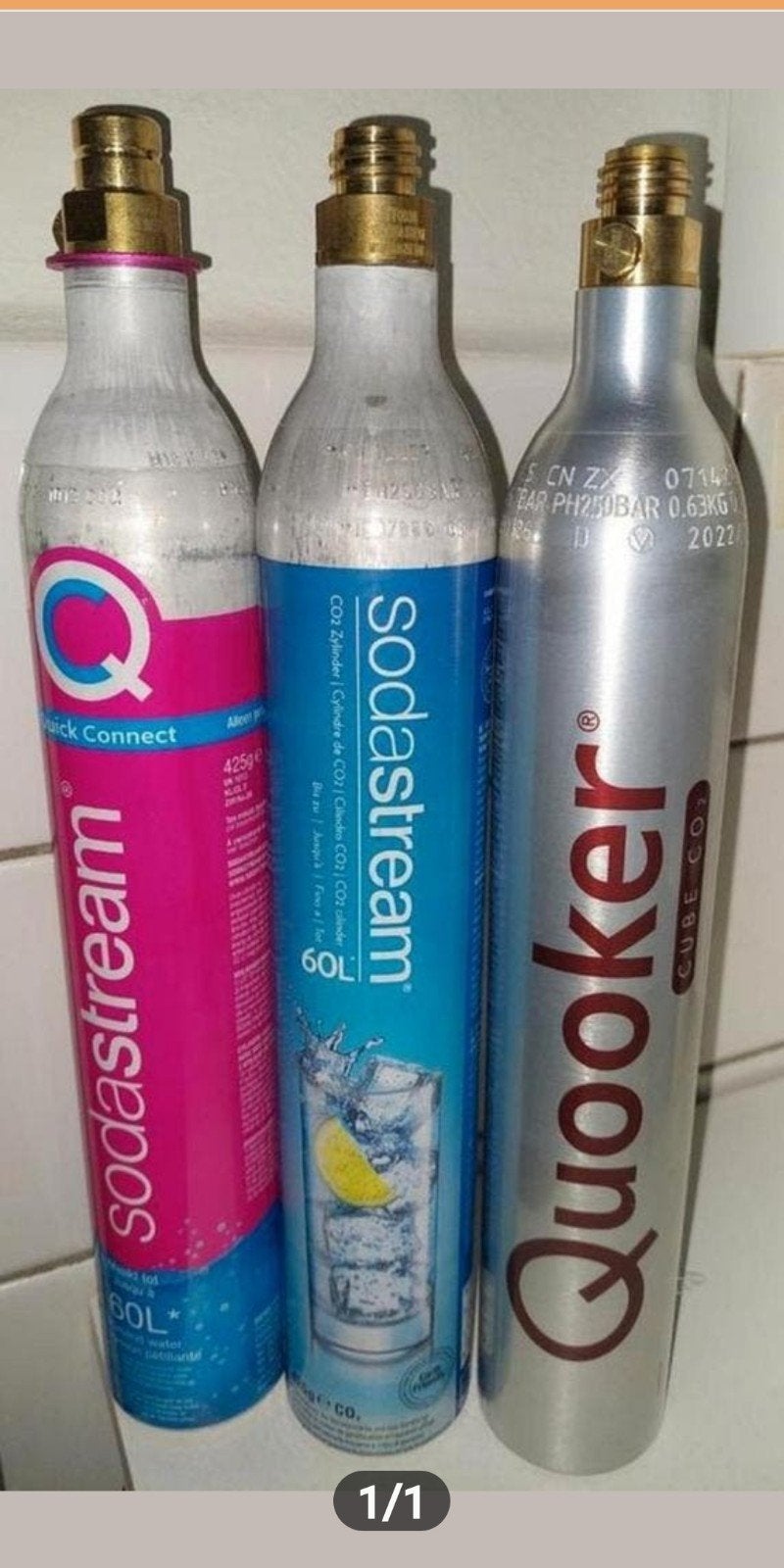 CO2 voor SodaStream/Club/Star/Cooker inruilen, Ophalen of Verzenden, Nieuw