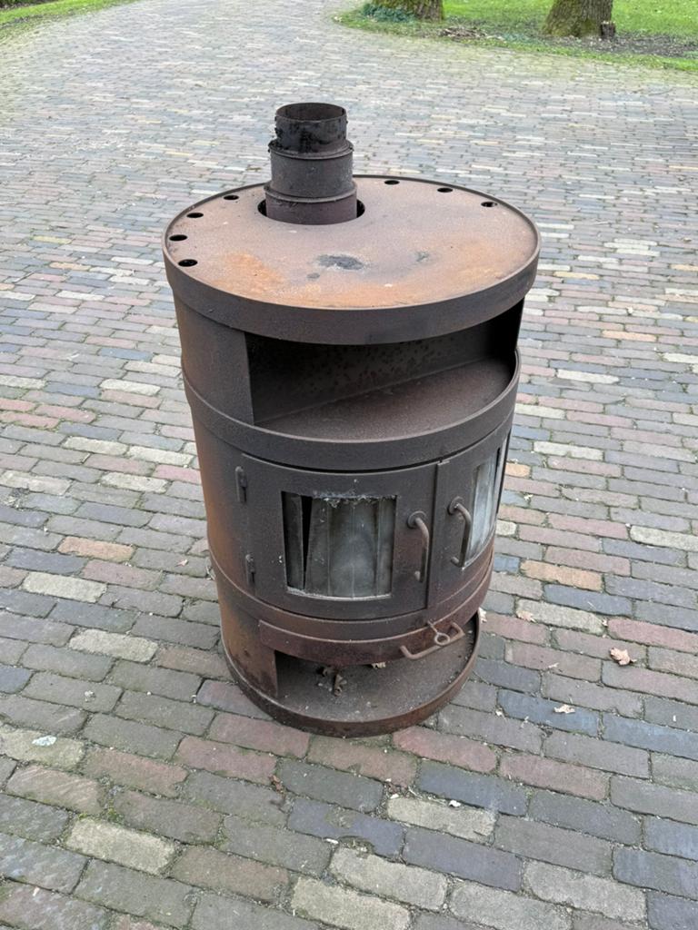 Houtkachel, Ophalen, Gebruikt, Hout, Houtkachel