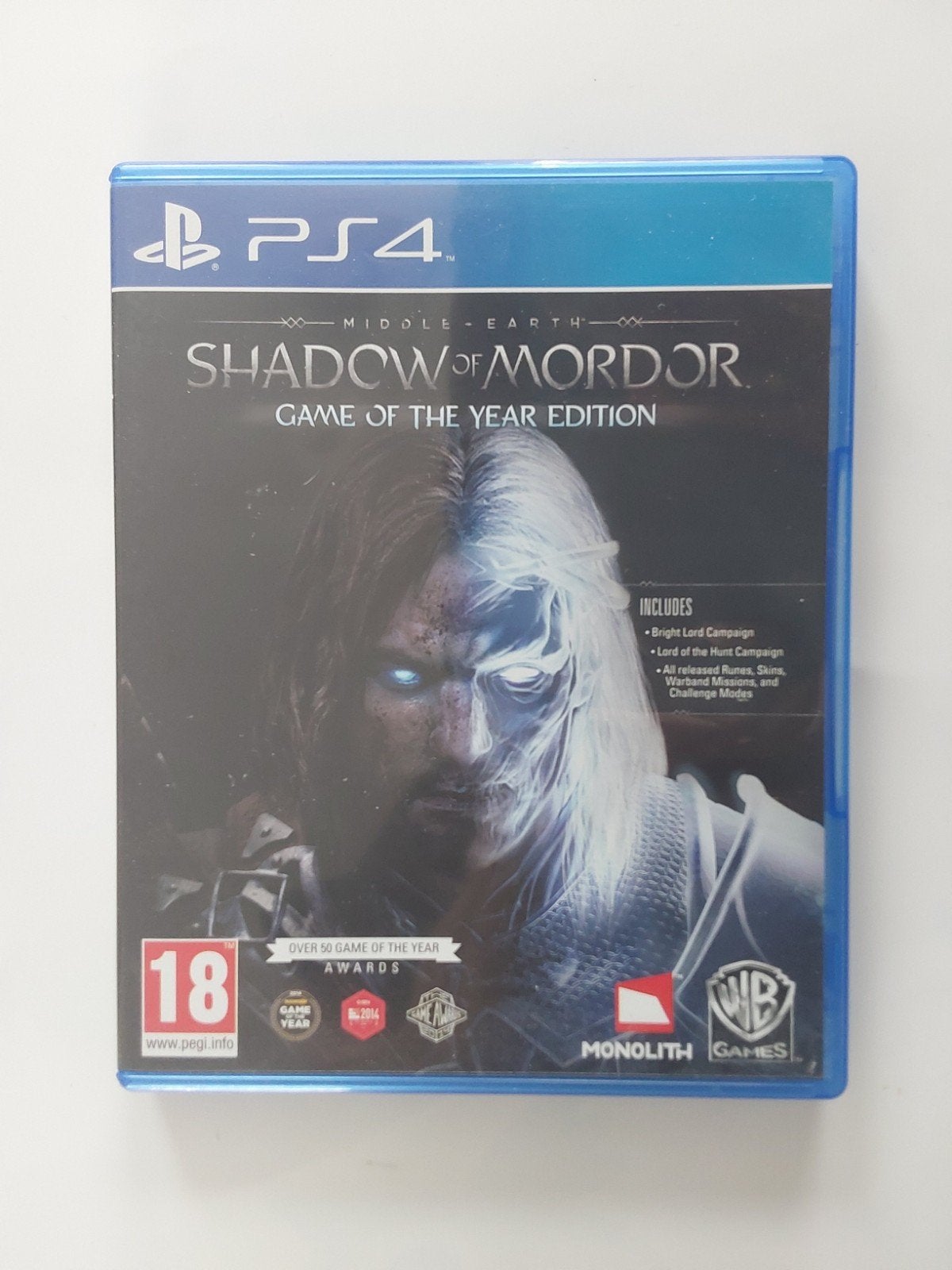 Shadow Of Mordor - Game Of The Year Edition  PS4, Spelcomputers en Games, Avontuur en Actie, Vanaf 18 jaar, 1 speler, Ophalen of Verzenden