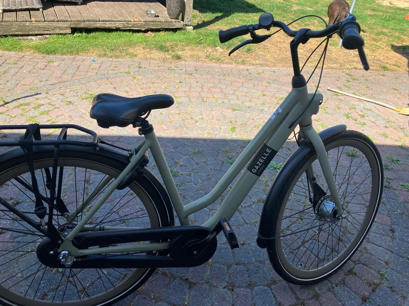 Meisjesfiets Gazelle Esprit -, Fietsen en Brommers, Fietsen | Meisjes, Velgrem, Ophalen, 26 inch of meer, Handrem