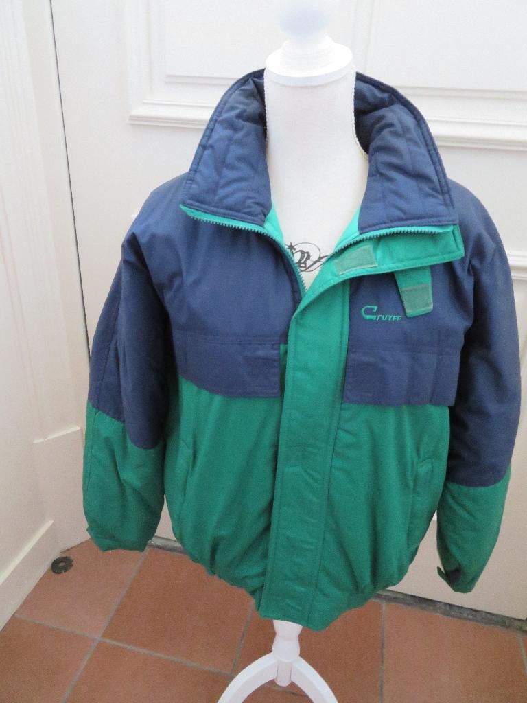 Heren - jongens jas Cruyff maat 176 nieuw jaren 80 vintage., Cruyff, Blauw, Nieuw, Ophalen of Verzenden