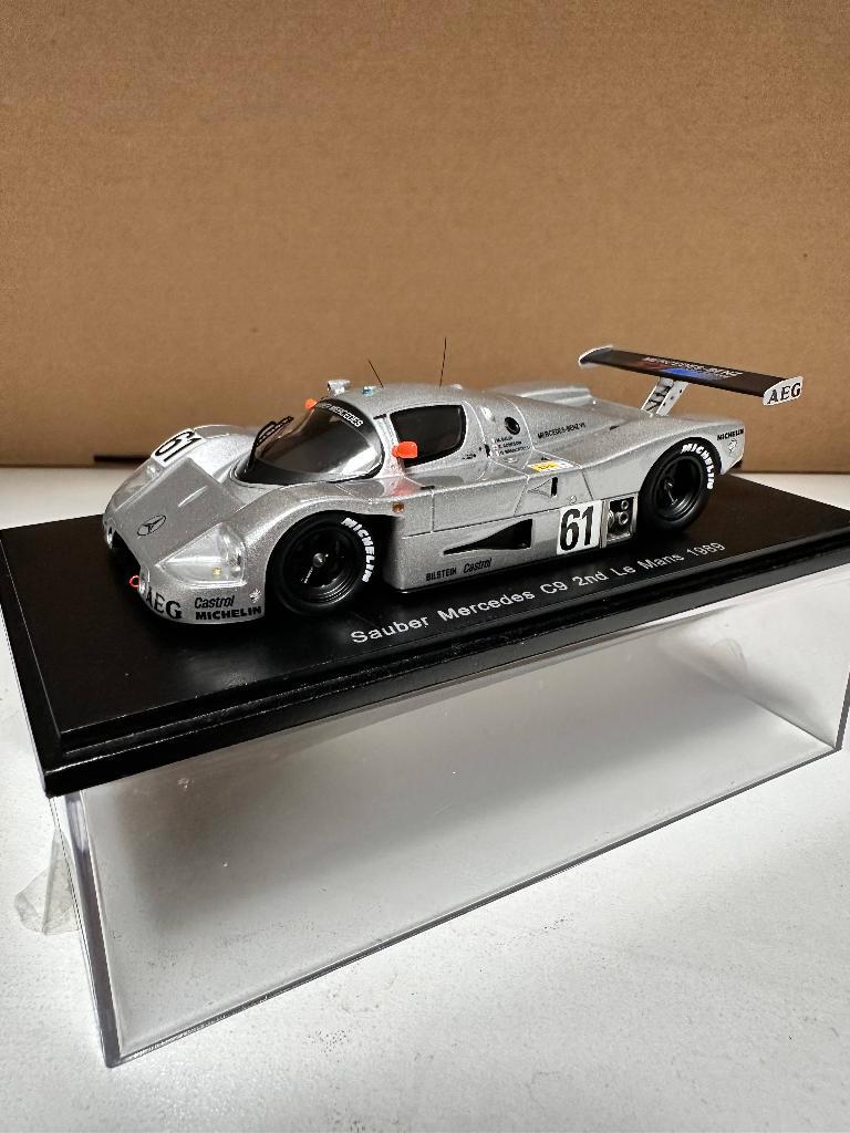 Mercedes Sauber C9 Le Mans 1989, Verzenden, Zo goed als nieuw, Auto, Overige merken