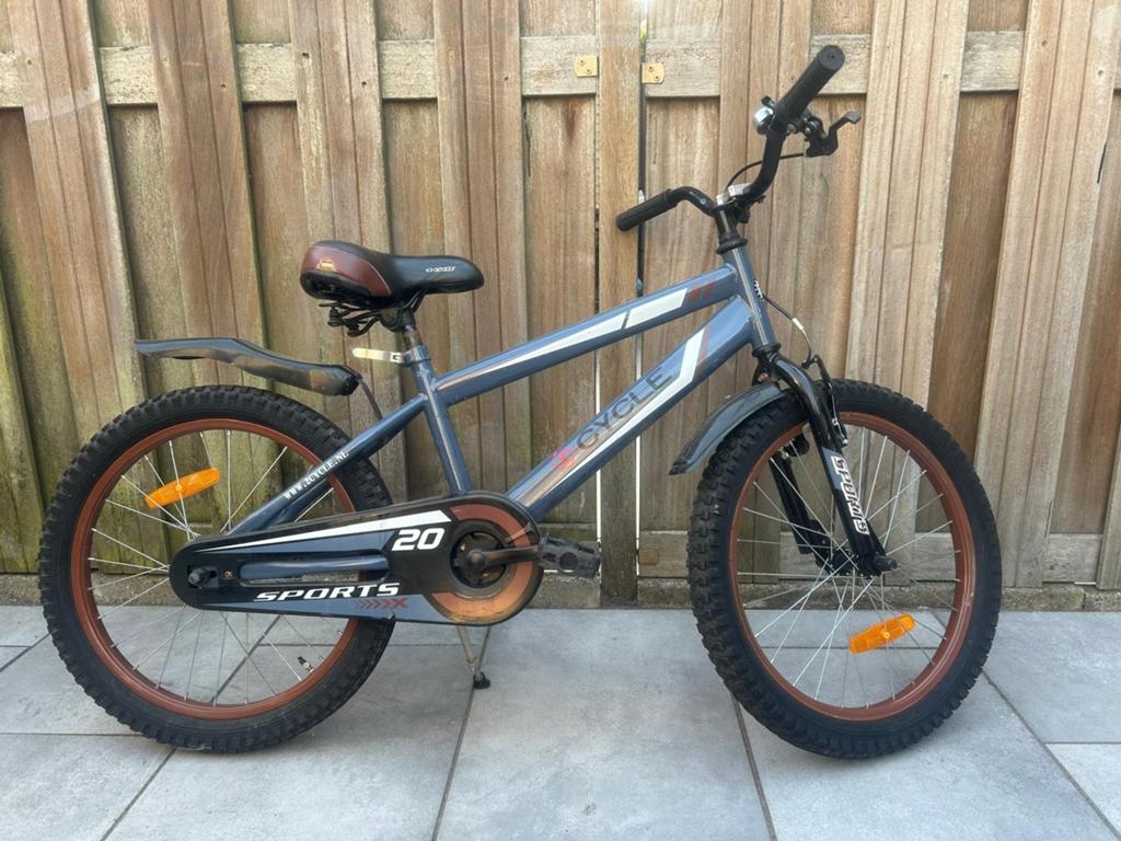Jongensfiets 20 inch, Ophalen, Gebruikt, Staal