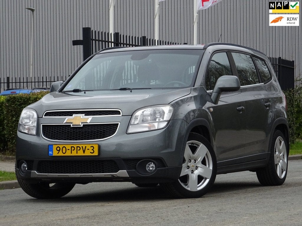 Chevrolet Orlando 1.8 LTZ 7-PERSOONS NAP/NAVI/AC/CRUISE/PDC, Voorwielaandrijving, Euro 5, 4 cilinders, Bedrijf