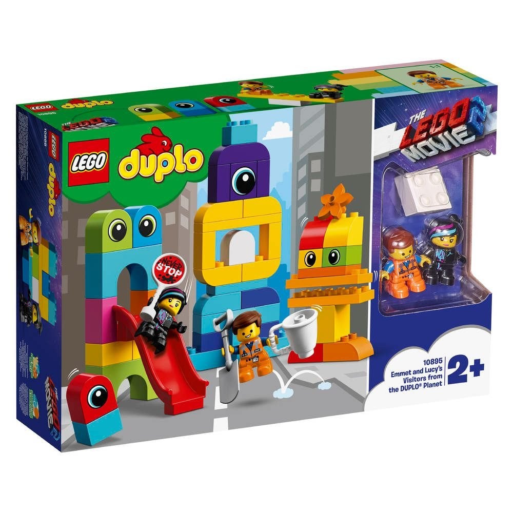 Duplo Lego Movie 2 - Visite voor Emmet en Lucy (10895), Overige thema's, Compleet, Nieuw, Ophalen of Verzenden