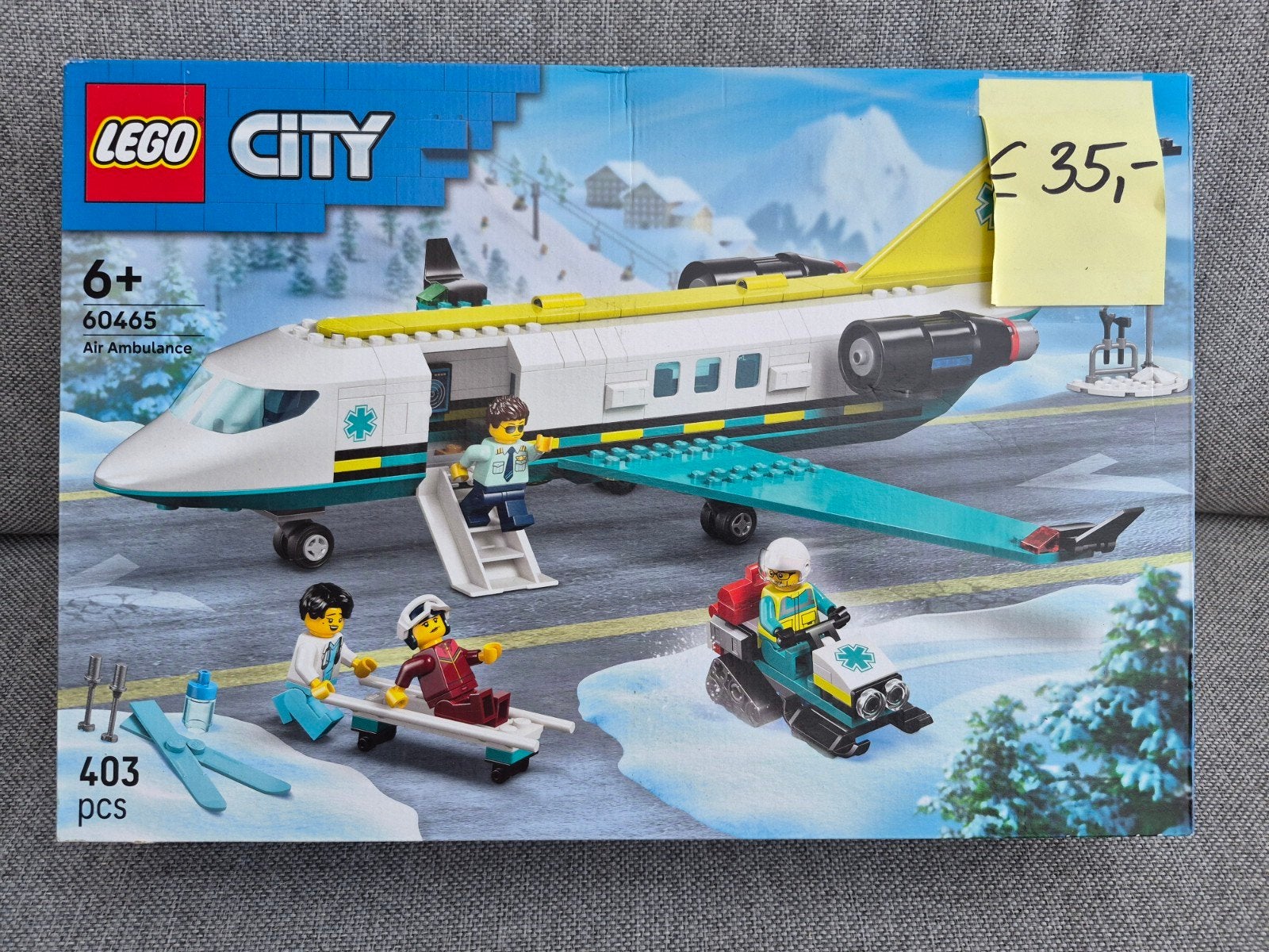 LEGO City 60465 Air Ambulance - Compleet en Gecontroleerd, Ophalen of Verzenden, Gebruikt