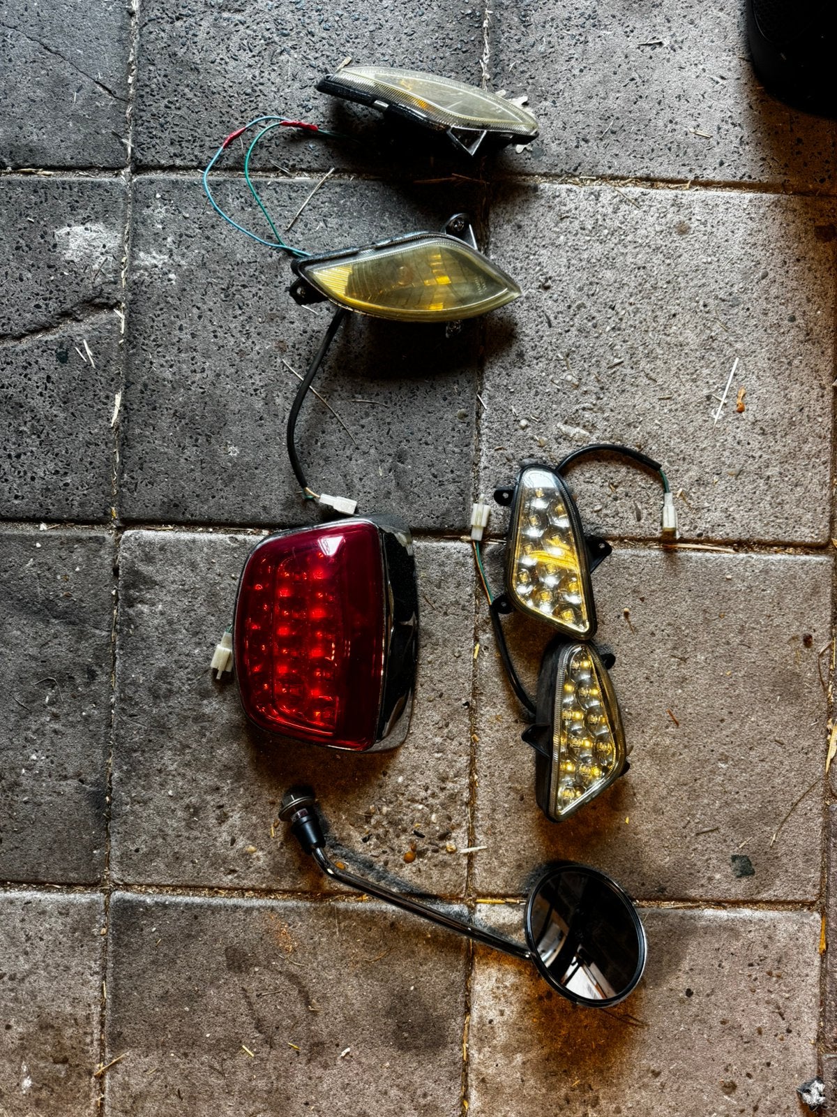Vespa look a like onderdelen, Ophalen, Gebruikt, Overige typen, Vespa