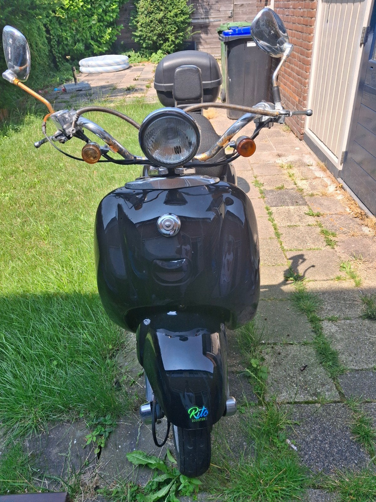 Scooter voor de liefhebber - opknapper, Ophalen
