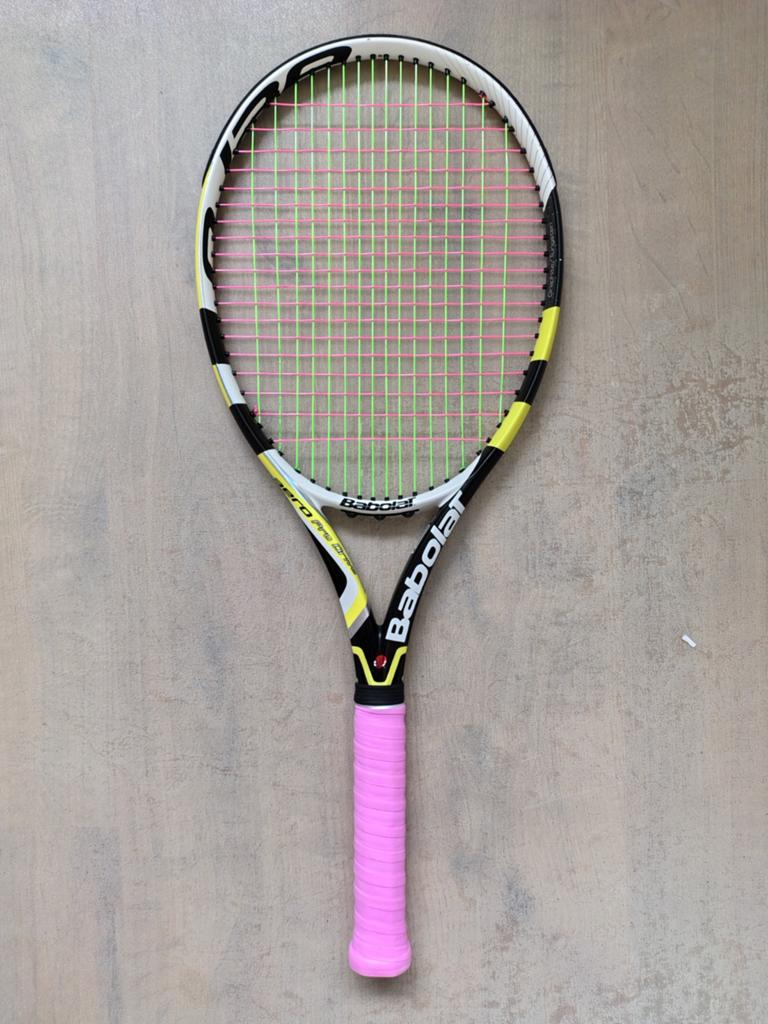 Babolat Aero Pro Drive 2010 GT tennisracket Rafa Nadal L3, Sport en Fitness, Tennis, Gebruikt, Ophalen of Verzenden, Racket, L3