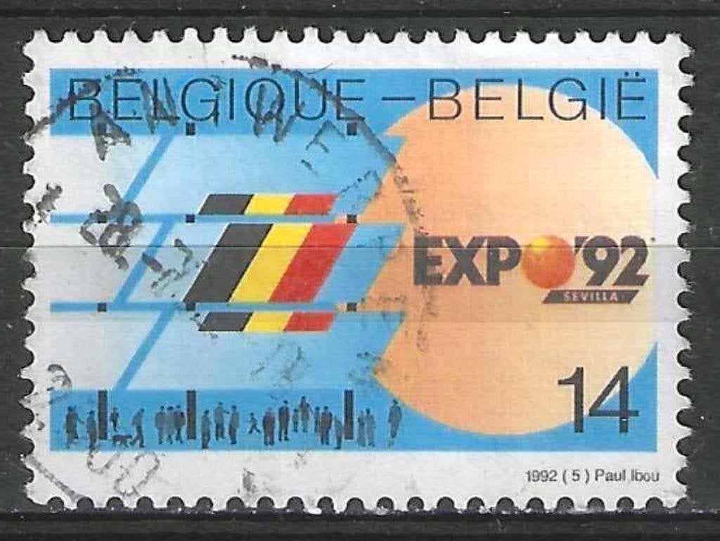Belgie 1992 - Yvert 2450 /OBP 2448 - Sevilla 92 (ST), Verzenden, Gestempeld