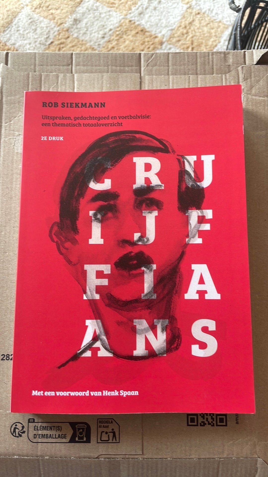 Cruijffiaans van Rob Siekman, Boeken, Mode, Ophalen of Verzenden, Zo goed als nieuw, Mode algemeen