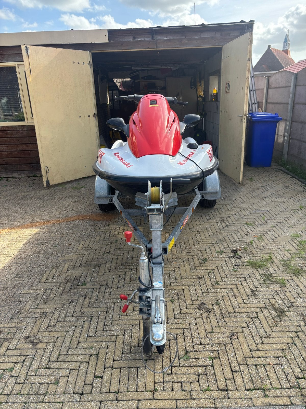Kawasaki STX900 Jetski met trailer, Ophalen, Gebruikt, Benzine, 70 tot 120 pk