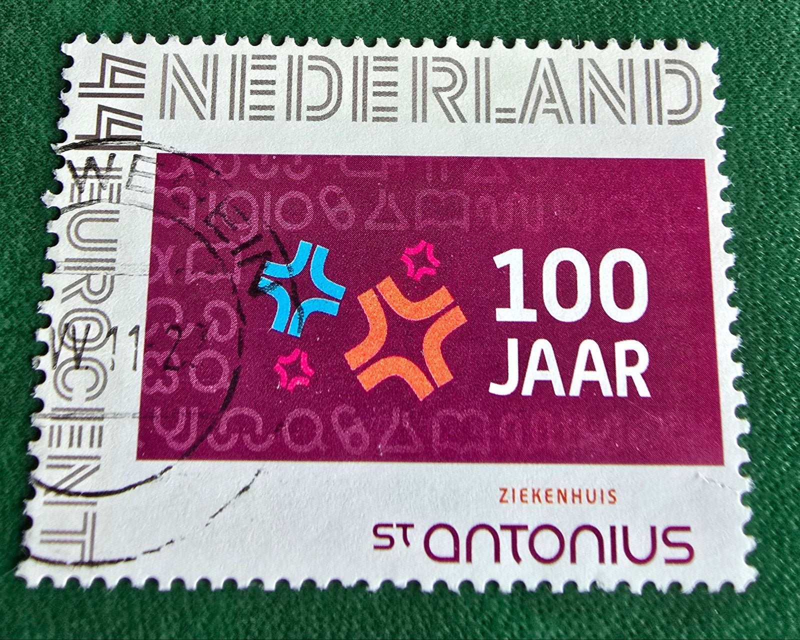 Kv139  postzegel 100 jaar St. Antonius Ziekenhuis, Postzegels en Munten, Ophalen of Verzenden, Na 1940, Gestempeld