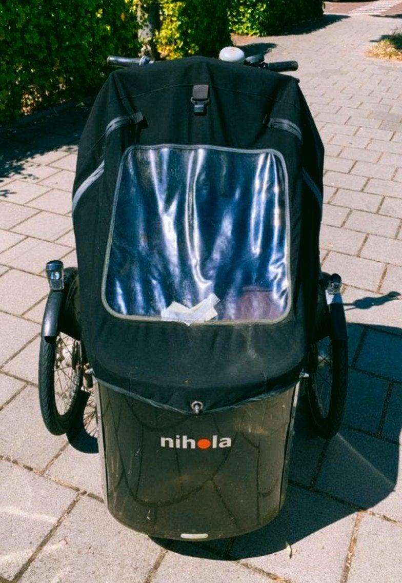 ELEKTRISCHE Nihola + NIEUWE 🔋 voor Kids/Hond, Ophalen, Zo goed als nieuw, 4 kinderen of meer