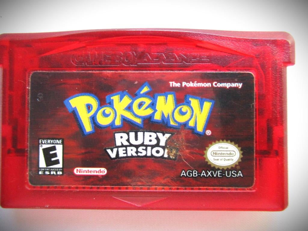 Pokemon Ruby Version~GBA~Werkt prima~Pokémon~GB Advance, Spelcomputers en Games, Games | Nintendo Game Boy, Zo goed als nieuw